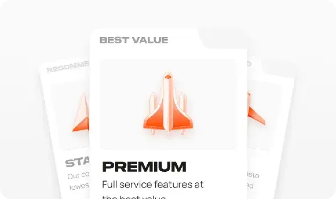 Choose The Package Premium