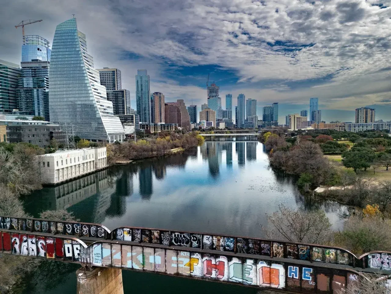 A view on the Austin city