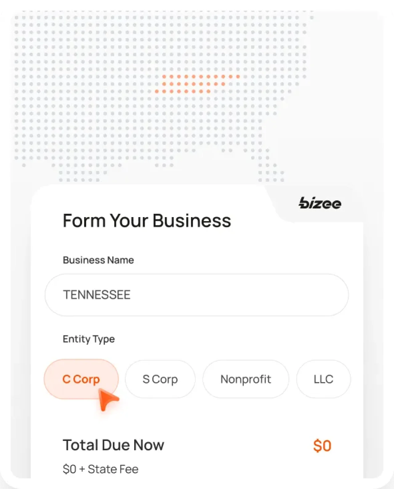 Tennesse C Corp Guide Mobile