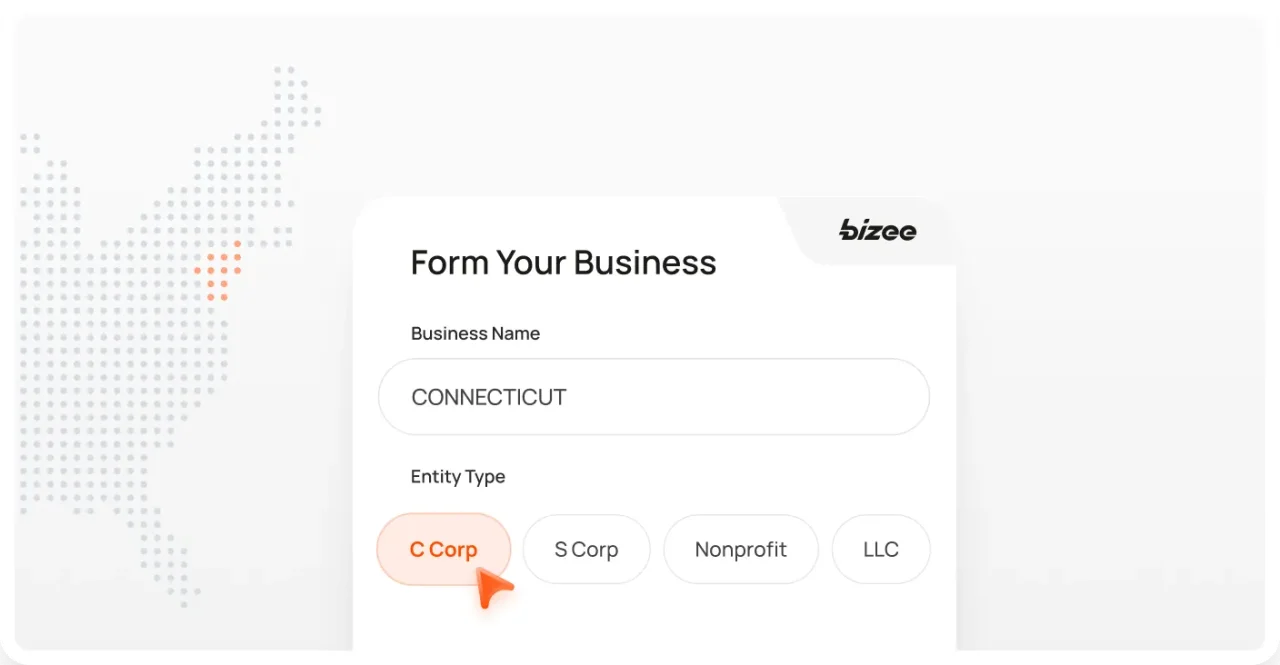 Connecticut Corp Map