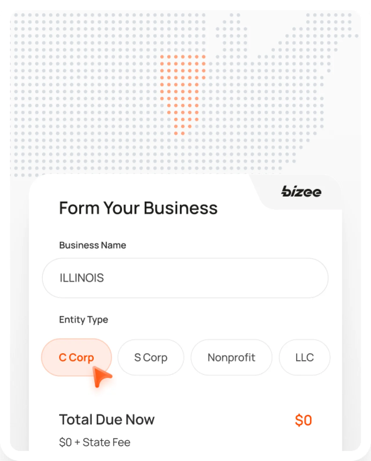 Illinois Corp Map Mobile