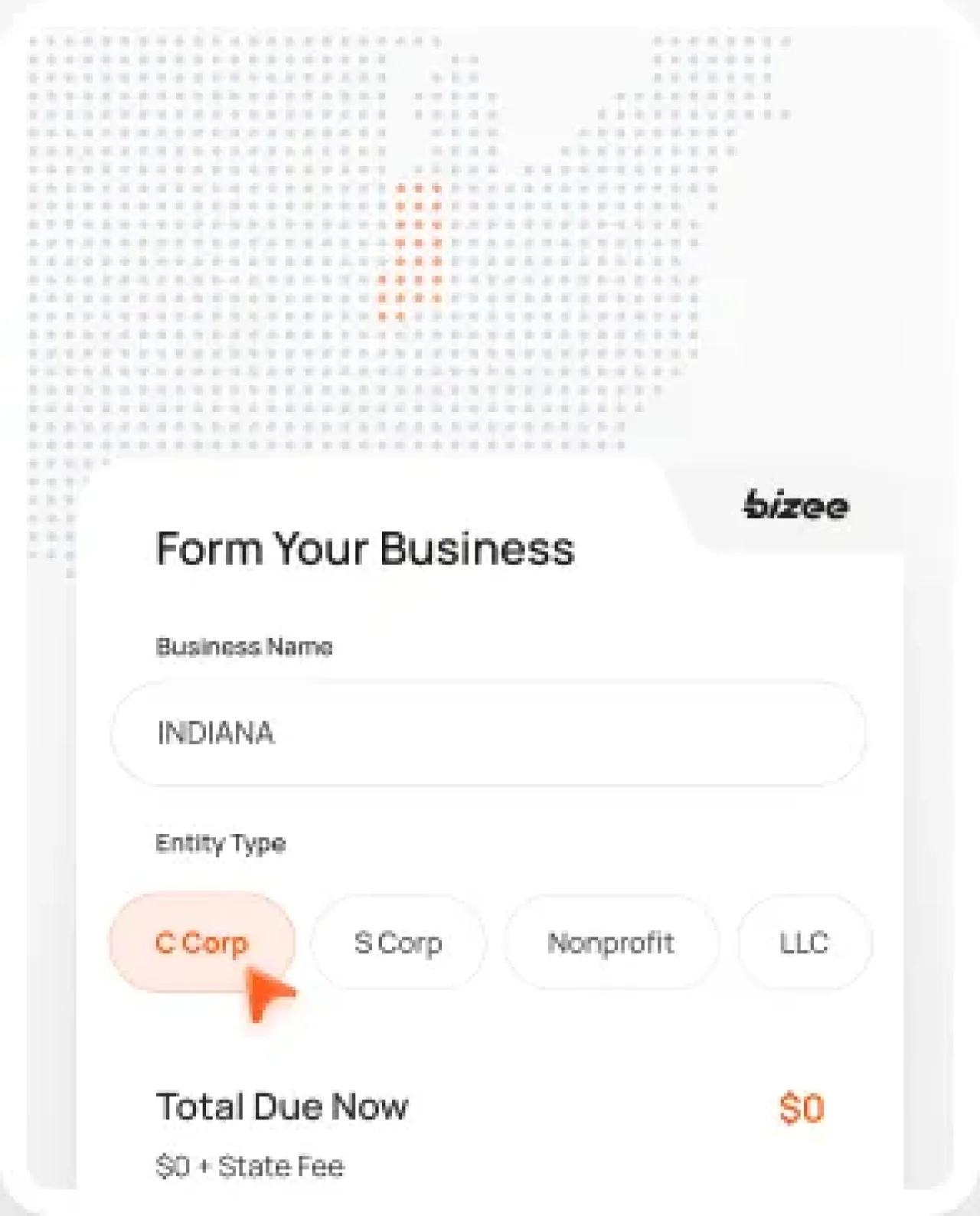 Indiana Ccorp Map Mobile