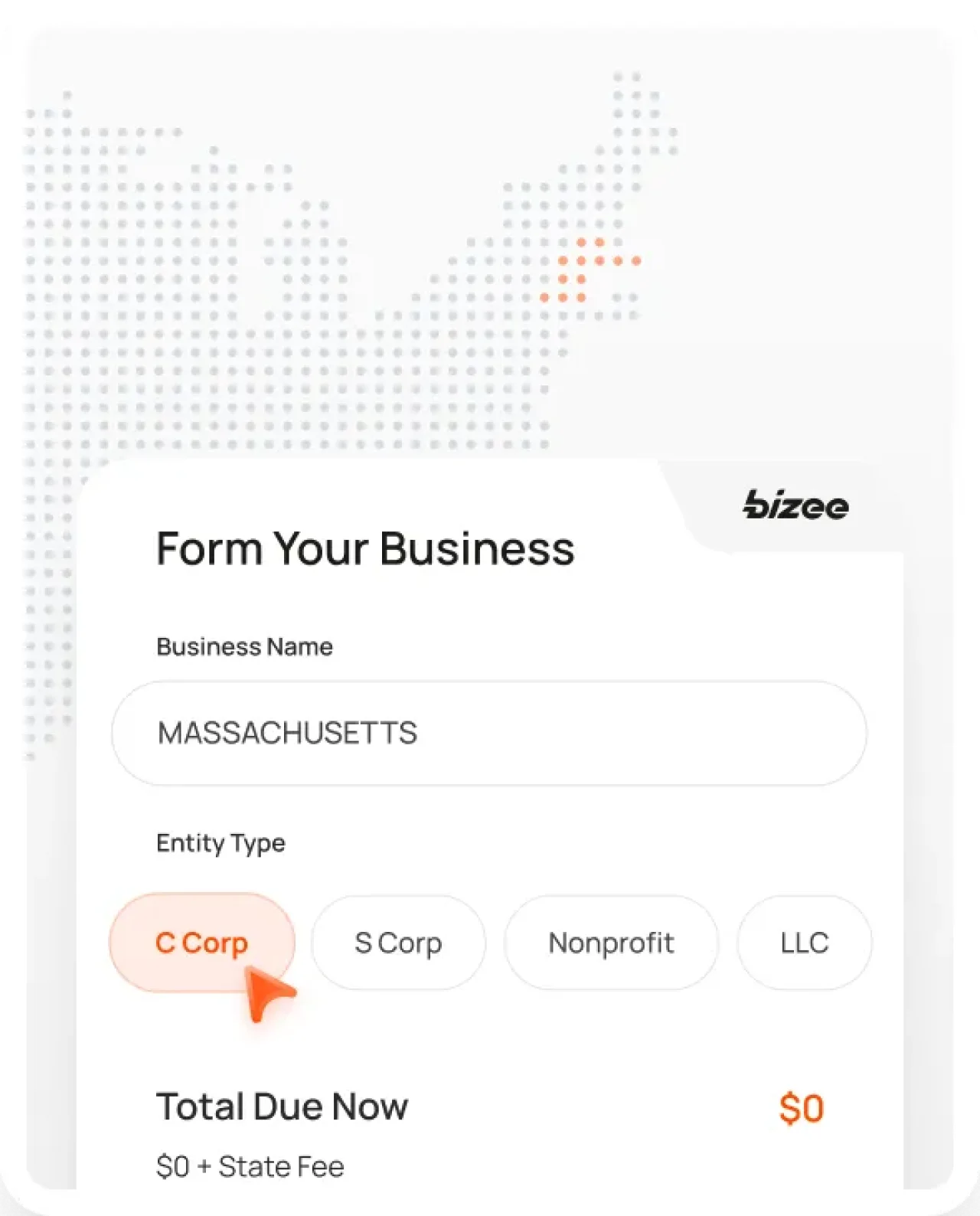 Massachusetts Corp Map Mobile