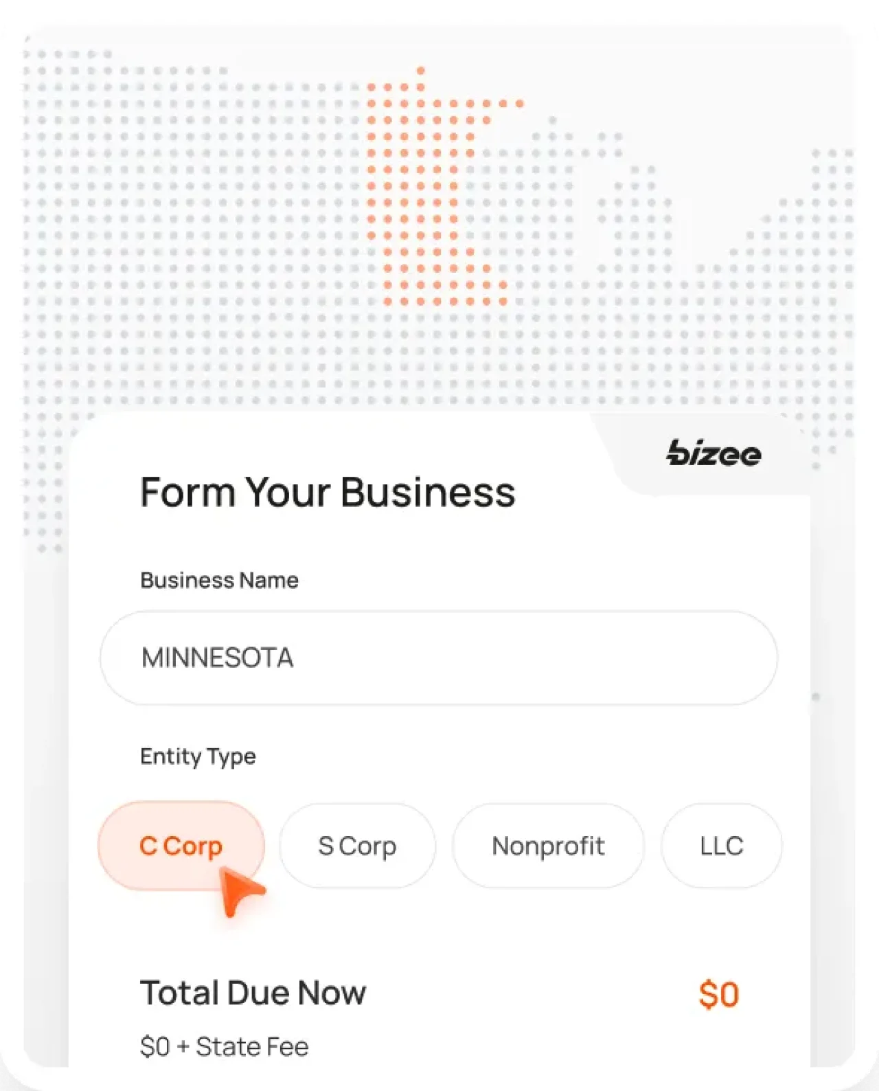 Minnesota Corp Map Mobile