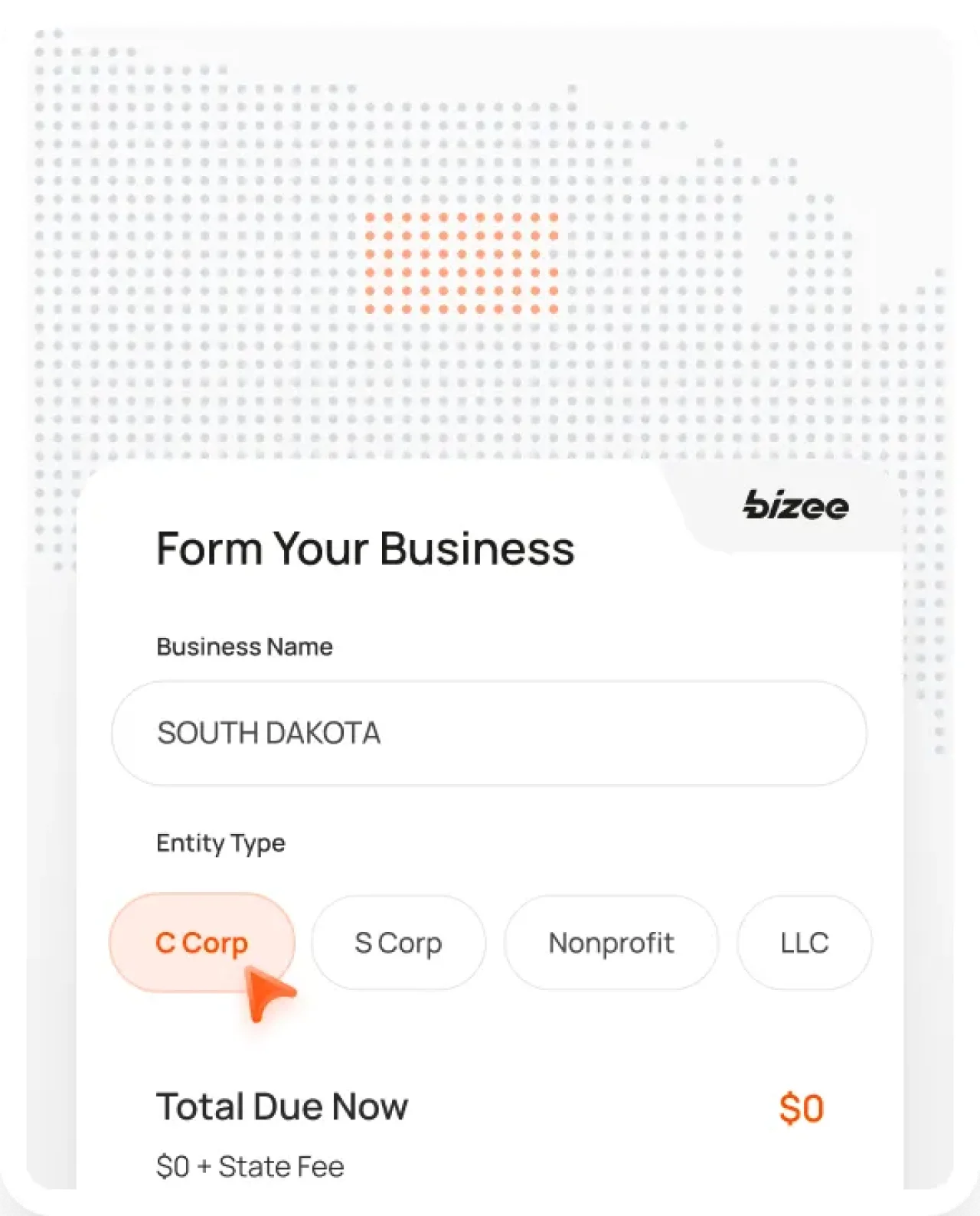 South Dakota Map Mobile