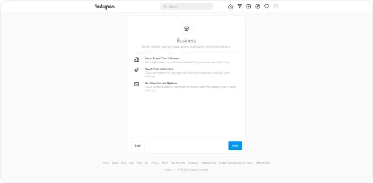 Setup Instagram Account 7