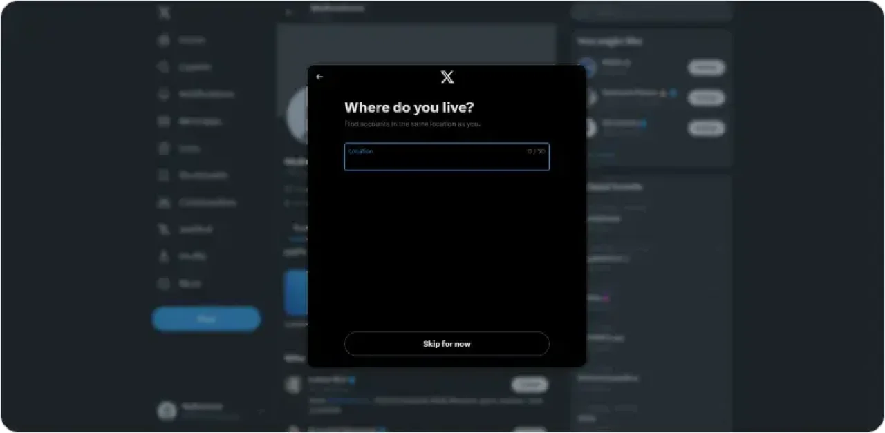 Setup X Twitter Account 14