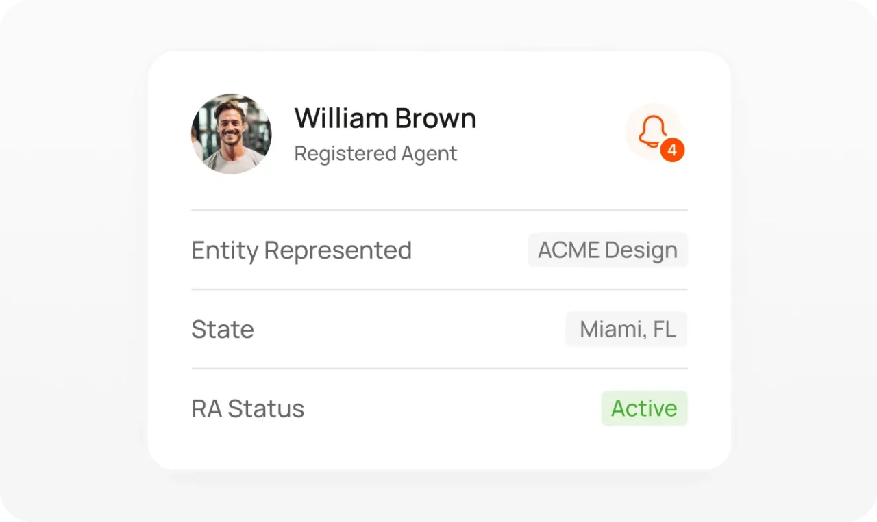 Registered Agent Faq Item